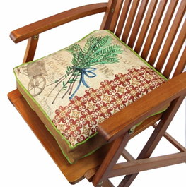 Aberto Design Cojín YM1156 Multicolor 42 x 42 cm